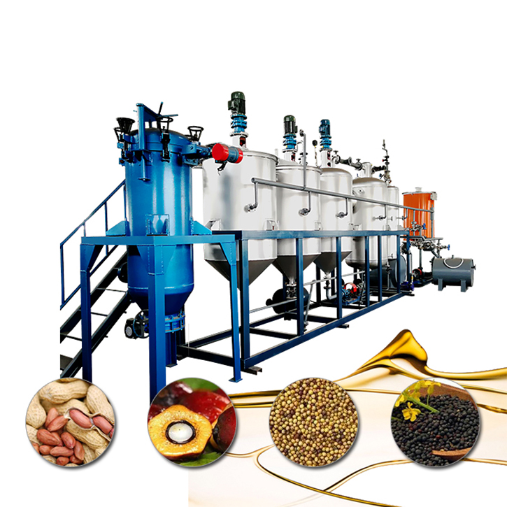 Maquina refinadora de aceite